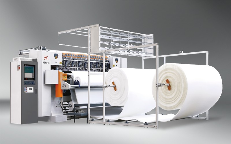HY-W-BSJ / HY-W-BSJ-3<BR>[ 邊條絎縫 ] <BR>電腦無梭多針絎縫機